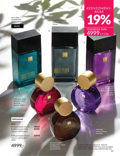 avon - Aktuális Avon szórólap érvényes szerdától 2026.07.01.-től péntektől 2026.07.31.-ig - page: 25
