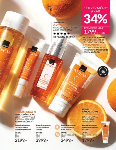 avon - Aktuális Avon szórólap érvényes szerdától 2026.07.01.-től péntektől 2026.07.31.-ig - page: 27