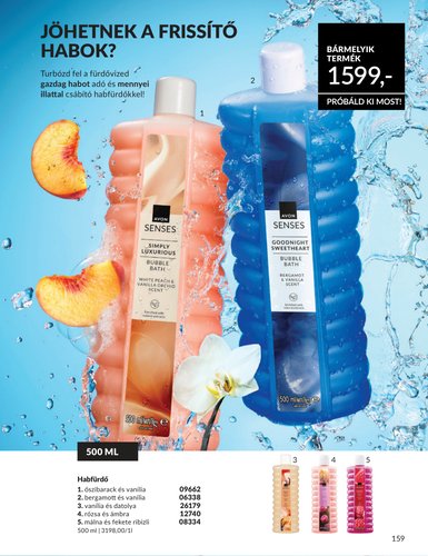 avon - Aktuális Avon szórólap érvényes szerdától 2026.07.01.-től péntektől 2026.07.31.-ig - page: 159