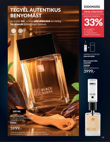 avon - Aktuális Avon szórólap érvényes szerdától 2026.07.01.-től péntektől 2026.07.31.-ig - page: 79