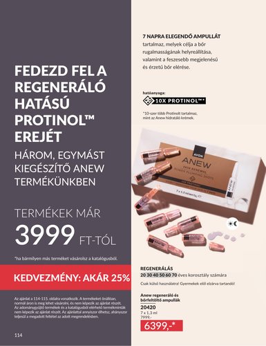avon - Aktuális Avon szórólap érvényes szerdától 2026.07.01.-től péntektől 2026.07.31.-ig - page: 114