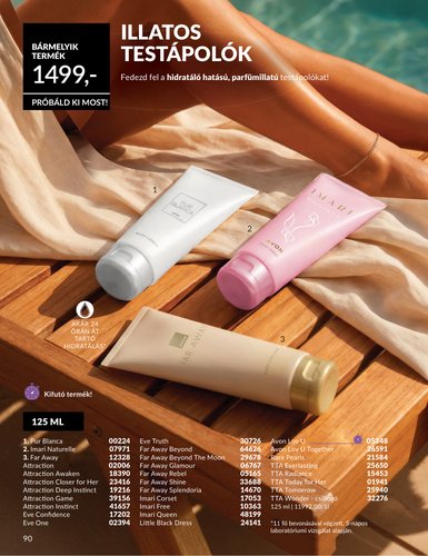 avon - Aktuális Avon szórólap érvényes szerdától 2026.07.01.-től péntektől 2026.07.31.-ig - page: 90