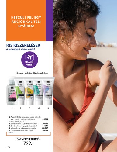 avon - Aktuális Avon szórólap érvényes szerdától 2026.07.01.-től péntektől 2026.07.31.-ig - page: 174