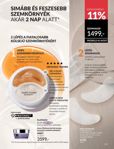 avon - Aktuális Avon szórólap érvényes szerdától 2026.07.01.-től péntektől 2026.07.31.-ig - page: 117