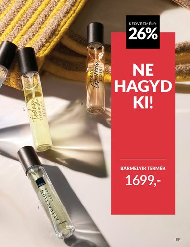 avon - Aktuális Avon szórólap érvényes szerdától 2026.07.01.-től péntektől 2026.07.31.-ig - page: 89