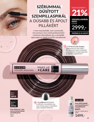 avon - Aktuális Avon szórólap érvényes szerdától 2026.07.01.-től péntektől 2026.07.31.-ig - page: 49