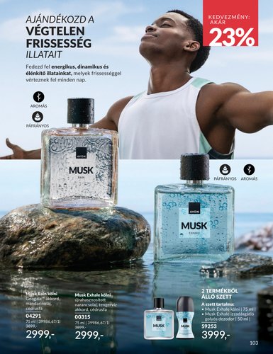avon - Aktuális Avon szórólap érvényes szerdától 2026.07.01.-től péntektől 2026.07.31.-ig - page: 103