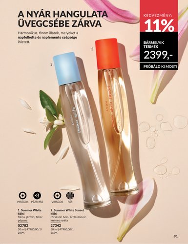 avon - Aktuális Avon szórólap érvényes szerdától 2026.07.01.-től péntektől 2026.07.31.-ig - page: 91