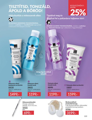 avon - Aktuális Avon szórólap érvényes szerdától 2026.07.01.-től péntektől 2026.07.31.-ig - page: 123