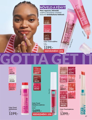 avon - Aktuális Avon szórólap érvényes szerdától 2026.07.01.-től péntektől 2026.07.31.-ig - page: 67