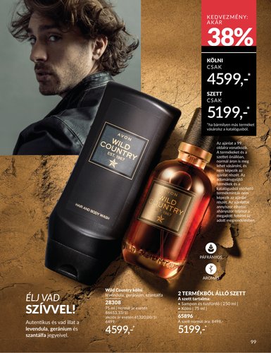 avon - Aktuális Avon szórólap érvényes szerdától 2026.07.01.-től péntektől 2026.07.31.-ig - page: 99