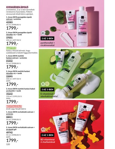 avon - Aktuális Avon szórólap érvényes szerdától 2026.07.01.-től péntektől 2026.07.31.-ig - page: 120