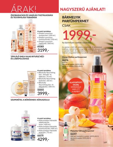 avon - Aktuális Avon szórólap érvényes szerdától 2026.07.01.-től péntektől 2026.07.31.-ig - page: 169