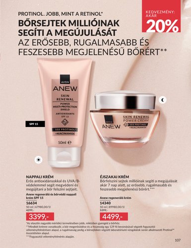 avon - Aktuális Avon szórólap érvényes szerdától 2026.07.01.-től péntektől 2026.07.31.-ig - page: 107