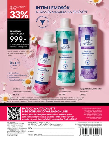 avon - Aktuális Avon szórólap érvényes szerdától 2026.07.01.-től péntektől 2026.07.31.-ig - page: 180