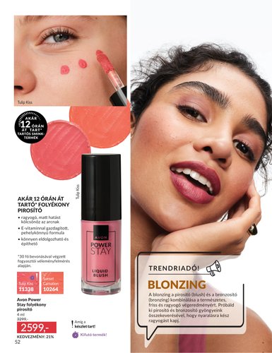 avon - Aktuális Avon szórólap érvényes szerdától 2026.07.01.-től péntektől 2026.07.31.-ig - page: 52