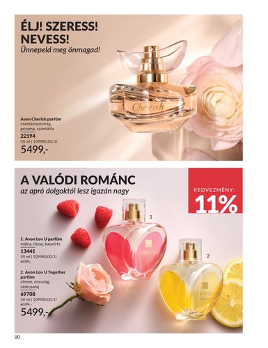 avon - Aktuális Avon szórólap érvényes szerdától 2026.07.01.-től péntektől 2026.07.31.-ig - page: 80