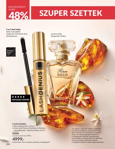 avon - Aktuális Avon szórólap érvényes szerdától 2026.07.01.-től péntektől 2026.07.31.-ig - page: 104