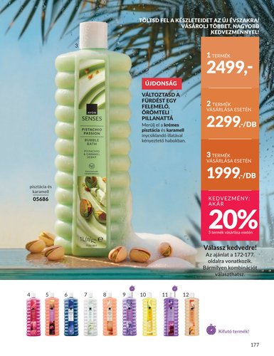 avon - Aktuális Avon szórólap érvényes szombattól 2026.08.01.-től hétfőtől 2026.08.31.-ig - page: 175
