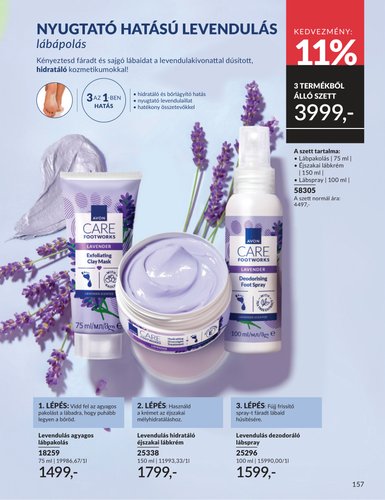 avon - Aktuális Avon szórólap érvényes szombattól 2026.08.01.-től hétfőtől 2026.08.31.-ig - page: 155