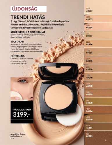 avon - Aktuális Avon szórólap érvényes szombattól 2026.08.01.-től hétfőtől 2026.08.31.-ig - page: 7