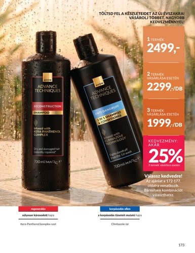 avon - Aktuális Avon szórólap érvényes szombattól 2026.08.01.-től hétfőtől 2026.08.31.-ig - page: 171