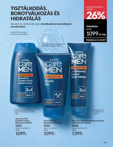 avon - Aktuális Avon szórólap érvényes szombattól 2026.08.01.-től hétfőtől 2026.08.31.-ig - page: 159