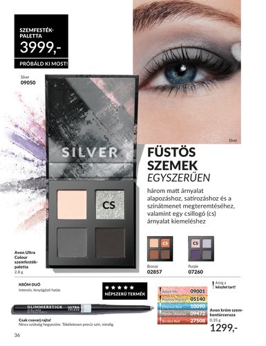 avon - Aktuális Avon szórólap érvényes szombattól 2026.08.01.-től hétfőtől 2026.08.31.-ig - page: 36