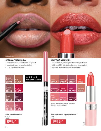 avon - Aktuális Avon szórólap érvényes szombattól 2026.08.01.-től hétfőtől 2026.08.31.-ig - page: 54