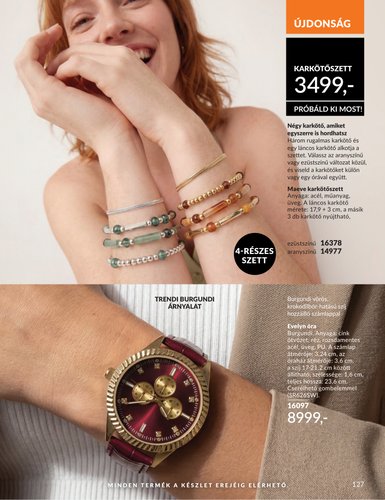 avon - Aktuális Avon szórólap érvényes szombattól 2026.08.01.-től hétfőtől 2026.08.31.-ig - page: 125
