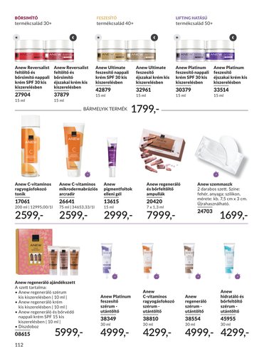 avon - Aktuális Avon szórólap érvényes szombattól 2026.08.01.-től hétfőtől 2026.08.31.-ig - page: 110