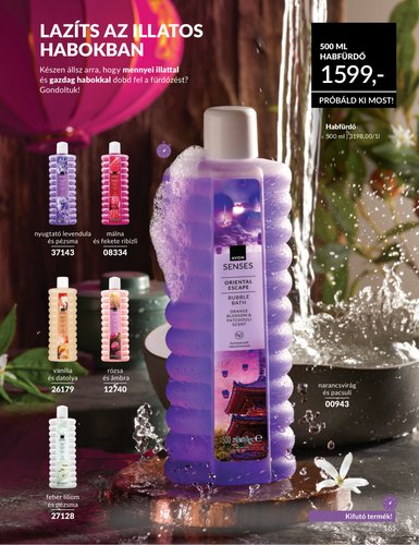 avon - Aktuális Avon szórólap érvényes szombattól 2026.08.01.-től hétfőtől 2026.08.31.-ig - page: 163