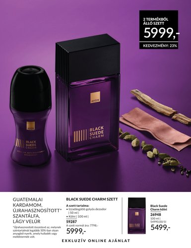 avon - Aktuális Avon szórólap érvényes szombattól 2026.08.01.-től hétfőtől 2026.08.31.-ig - page: 185