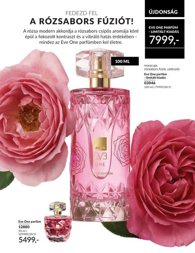avon - Aktuális Avon szórólap érvényes szombattól 2026.08.01.-től hétfőtől 2026.08.31.-ig - page: 27