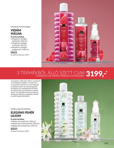 avon - Aktuális Avon szórólap érvényes szombattól 2026.08.01.-től hétfőtől 2026.08.31.-ig - page: 167