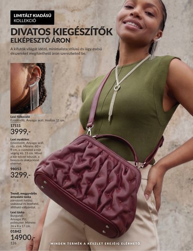 avon - Aktuális Avon szórólap érvényes szombattól 2026.08.01.-től hétfőtől 2026.08.31.-ig - page: 124