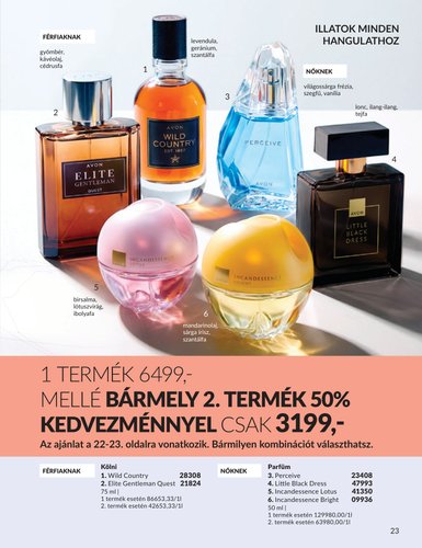 avon - Aktuális Avon szórólap érvényes szombattól 2026.08.01.-től hétfőtől 2026.08.31.-ig - page: 23