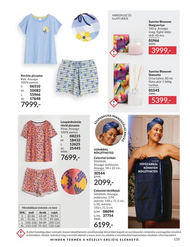 avon - Aktuális Avon szórólap érvényes szombattól 2026.08.01.-től hétfőtől 2026.08.31.-ig - page: 133