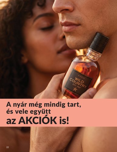 avon - Aktuális Avon szórólap érvényes szombattól 2026.08.01.-től hétfőtől 2026.08.31.-ig - page: 22
