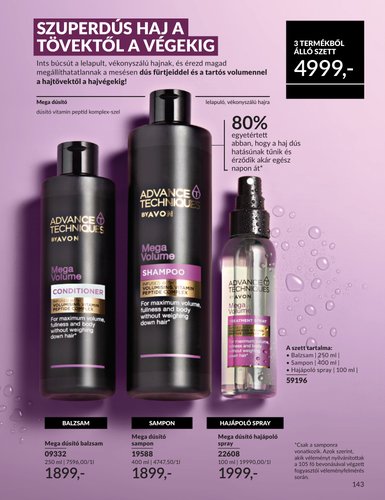 avon - Aktuális Avon szórólap érvényes szombattól 2026.08.01.-től hétfőtől 2026.08.31.-ig - page: 141