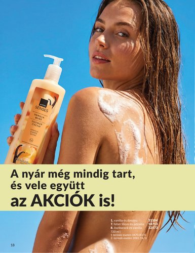 avon - Aktuális Avon szórólap érvényes szombattól 2026.08.01.-től hétfőtől 2026.08.31.-ig - page: 18