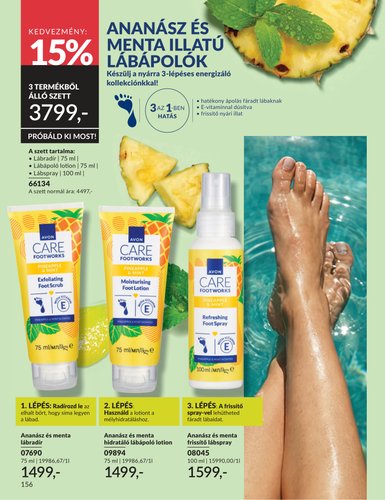 avon - Aktuális Avon szórólap érvényes szombattól 2026.08.01.-től hétfőtől 2026.08.31.-ig - page: 154