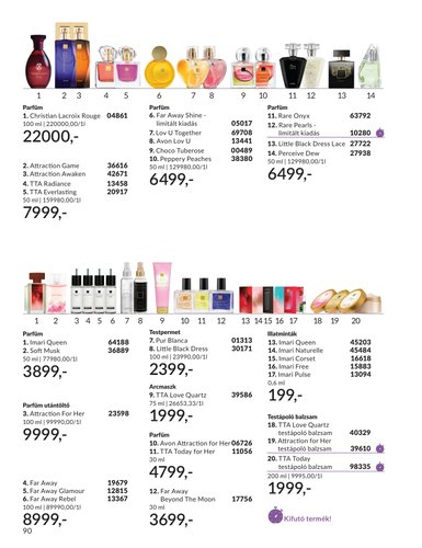 avon - Aktuális Avon szórólap érvényes szombattól 2026.08.01.-től hétfőtől 2026.08.31.-ig - page: 88
