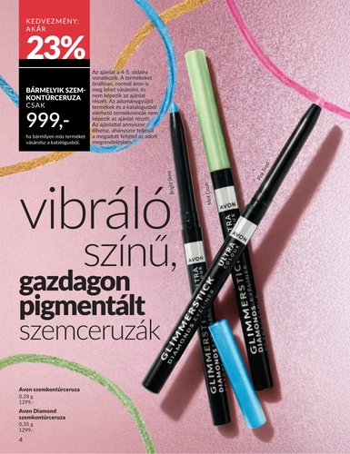 avon - Aktuális Avon szórólap érvényes szombattól 2026.08.01.-től hétfőtől 2026.08.31.-ig - page: 4