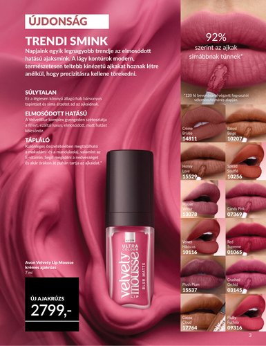 avon - Aktuális Avon szórólap érvényes szombattól 2026.08.01.-től hétfőtől 2026.08.31.-ig - page: 3