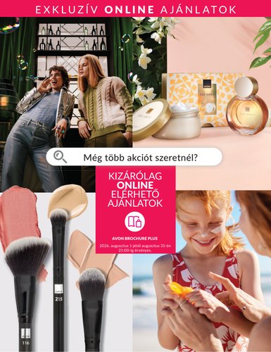 avon - Aktuális Avon szórólap érvényes szombattól 2026.08.01.-től hétfőtől 2026.08.31.-ig - page: 179