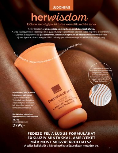 avon - Aktuális Avon szórólap érvényes szombattól 2026.08.01.-től hétfőtől 2026.08.31.-ig - page: 11