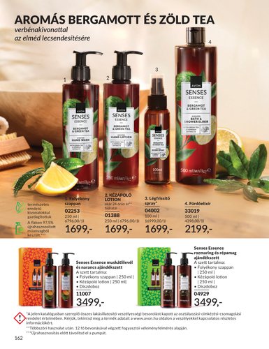 avon - Aktuális Avon szórólap érvényes szombattól 2026.08.01.-től hétfőtől 2026.08.31.-ig - page: 160