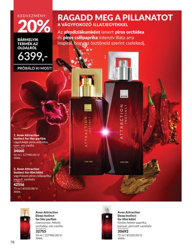 avon - Aktuális Avon szórólap érvényes szombattól 2026.08.01.-től hétfőtől 2026.08.31.-ig - page: 76