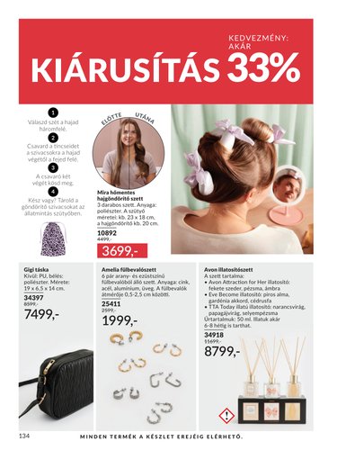 avon - Aktuális Avon szórólap érvényes szombattól 2026.08.01.-től hétfőtől 2026.08.31.-ig - page: 132
